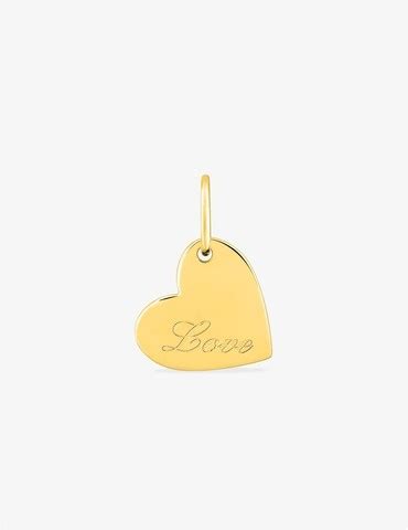 Pendentif C Ur Plaqu Or Grav Maman Je T Aime So Or