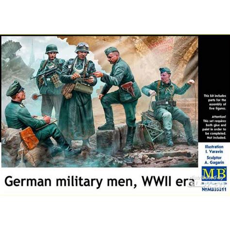 Master Box Mb German Military Men Wwii Era