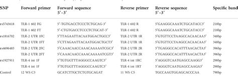 Genetic Polymorphisms Of Toll Like Receptors In Leprosy Patients From Southern Brazil Semantic