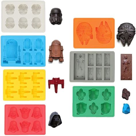 Moules Gla Ons En Silicone Formes De Personnages Star Wars Id Aux