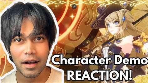 Navia S Character Demo Reaction Genshin Impact Youtube