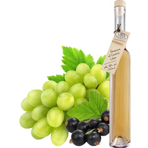 Buy Grappa Di Cassis Liqueur 18 Vol 0 1 Liter From South Tyrol Online