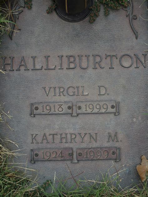 Kathryn M Broadus Halliburton 1924 1999 Monumento Find A Grave