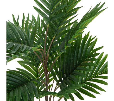 Plante Artificielle Areca Vert Plante Artificielle Et Mini Serre But