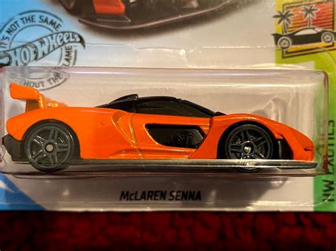Hot Wheels Mclaren Senna Naranja Hw Ex Ticos Etsy
