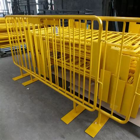 Removable Temporary Customized Metal Crowd Control Barrier Barricade