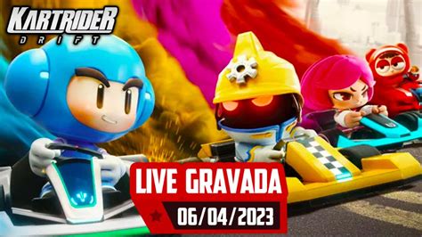 Jogando Kartrider Drift Live Gravada Cos Tv