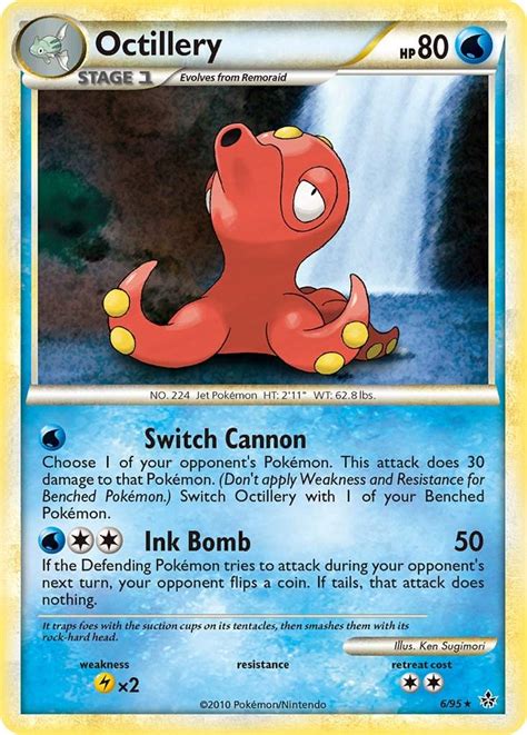 Octillery 6 Prices Pokemon Unleashed Pokemon Cards