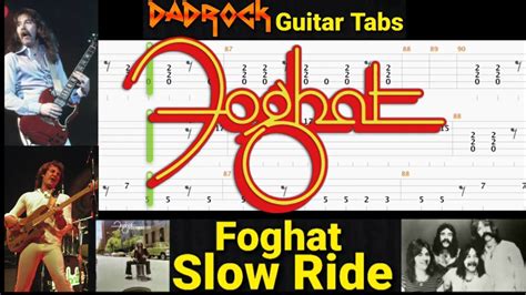 Slow Ride Foghat Guitar Bass TABS Lesson Rewind YouTube