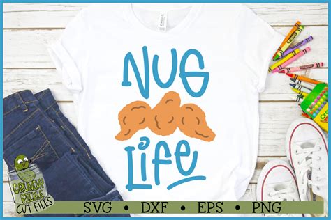 Nug Life Chicken Nugget Graphic By Crunchy Pickle Creative Fabrica