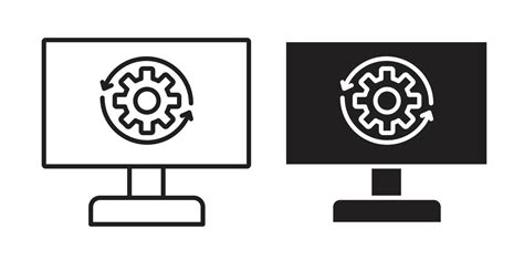 System Update Icon 52579182 Vector Art At Vecteezy