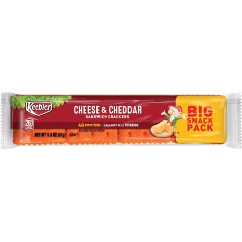 Keebler Cheese And Cheddar Sandwich Crackers Ct Oz Kroger