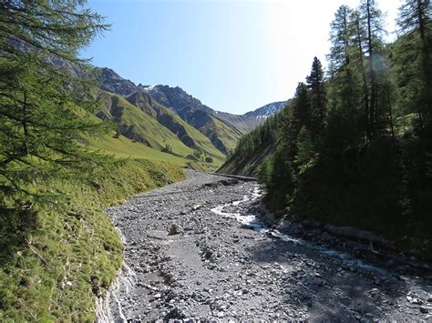 Blick Von Der Br Cke Bei Punkt Talaufw Rts Fotos Hikr Org