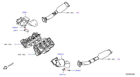 Nissan Frontier Gusset Container Dig Engine Exhaust 20817 9bt0a Kline Nissan Maplewood Mn