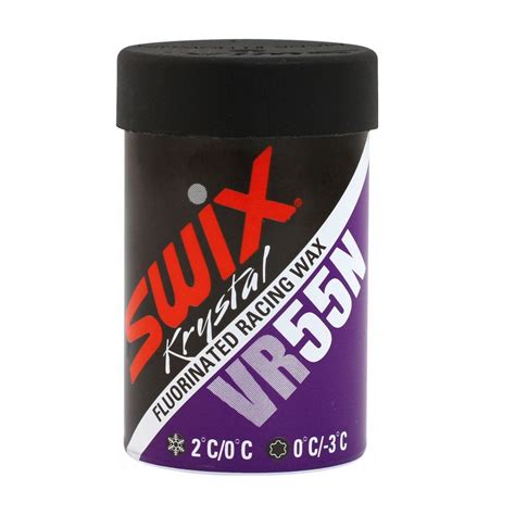 Swix Cross Country Ski Wax Vr55 Soft Violet Performance Bégin