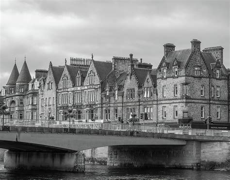 Inverness Scotland Black And White Photograph By Belinda Krause Fine