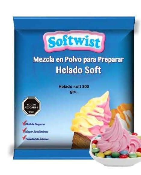 Helado Soft Tutti Frutti 800grs Tkf Otarola Reposteria Y Cotillon