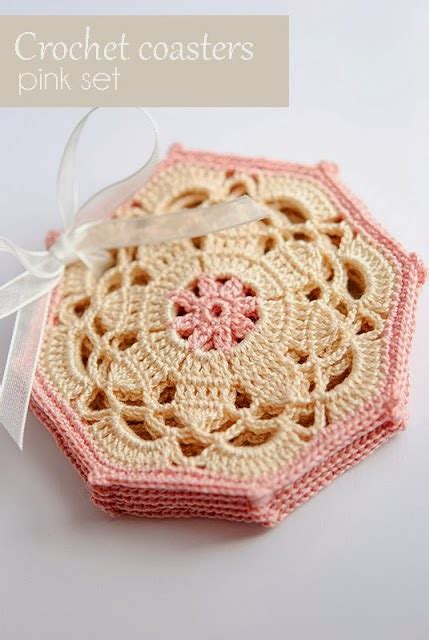 MES FAVORIS TRICOT CROCHET Modèle gratuit Sous verres ou sous tasses