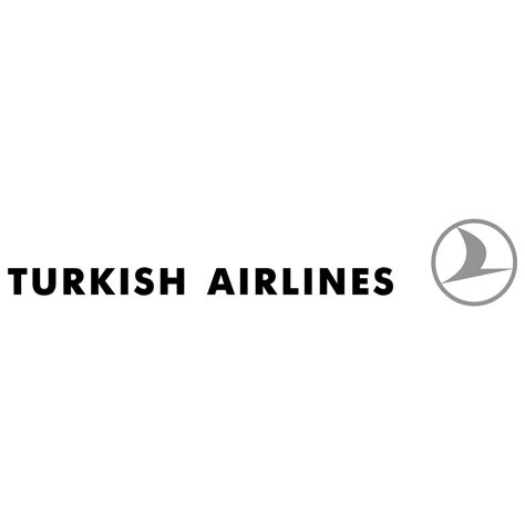 Turkish Airlines Logo Black and White (1) – Brands Logos