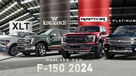 Redesigned 2024 Ford F 150 Shows 4 Trims In All Their Glory Albeit