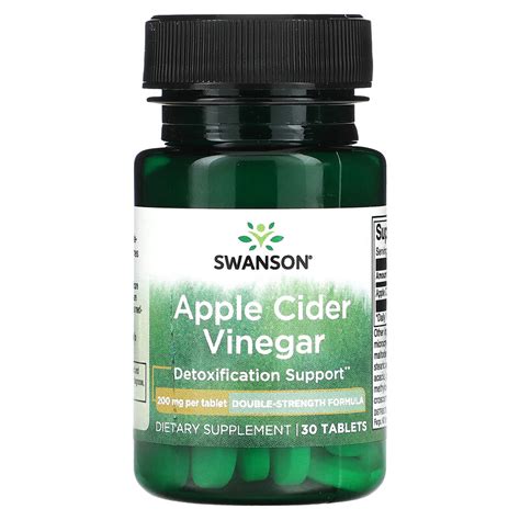 Swanson Apple Cider Vinegar Mg Tablets