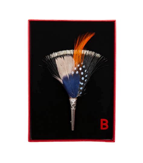 Broche Plumes Tipthara