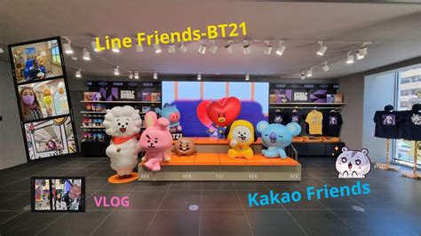 Yet To Come Trip Visiting Line Friend BT21 And Kakao Friend Store In