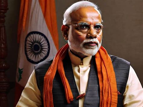 Premium Ai Image Prime Minister Of India Narendra Modi