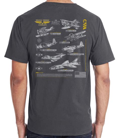 Chance Vought Aircraft T Shirt Malibu Shirts