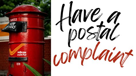 File A Postal Complaint A Complete Guide