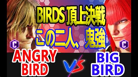 スト6 アングリーバード Angrybird ケン Ken Vs ビッグバード Big Bird マリーザ Marisa Street