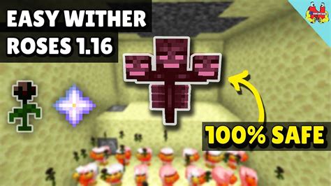 Easily Defeat Wither In Minecraft Easy Wither Rosesnether Stars