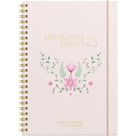 Mayland 2025 Life Planner Pink Ugekalender Lomax