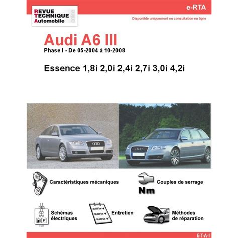 Revue Technique Audi A Iii Essence Rta Site Officiel Etai