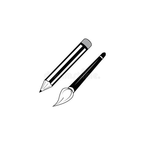 Pencil Logo Icon Vector Stock Illustration Illustration Of Creative