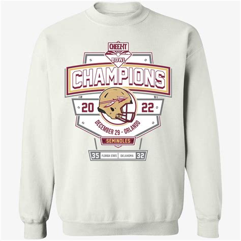 Fsu Cheez It Bowl Champions Hoodie