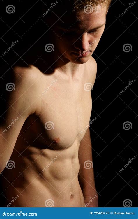 Naked Guy Portrait Stock Photo Image Of Health Beautiful 22423270