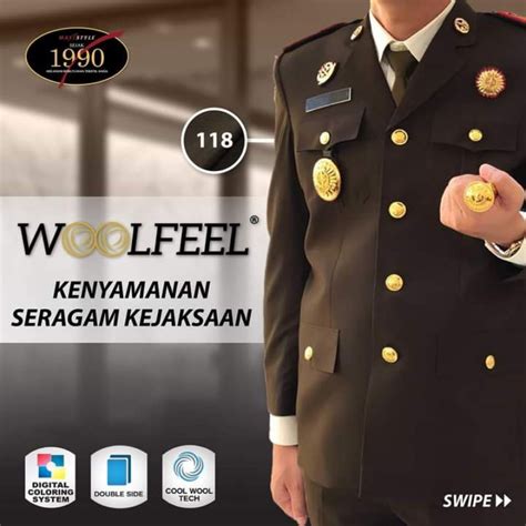 Jual Kain Woolfeel Seragam Kejaksaan Shopee Indonesia