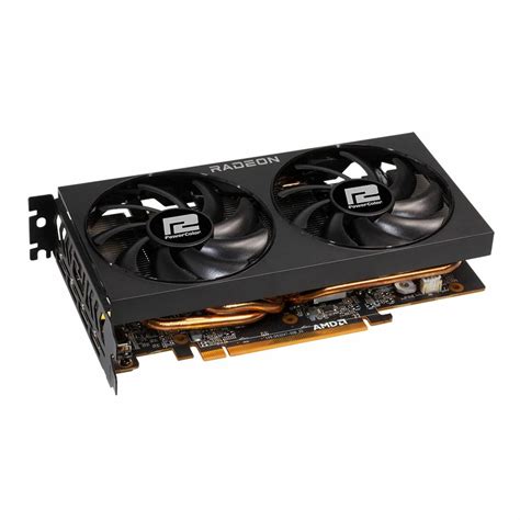 PowerColor AMD Radeon RX 6600 XT Fighter Dual-Fan 8GB GDDR6 PCIe 4.0 ...