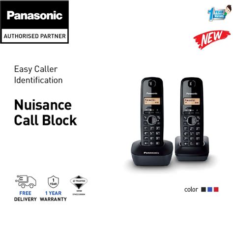 PANASONIC KX TGB31ML2 DIGITAL CORDLESS PHONE KX TGB31ML2 2 HANDSETS