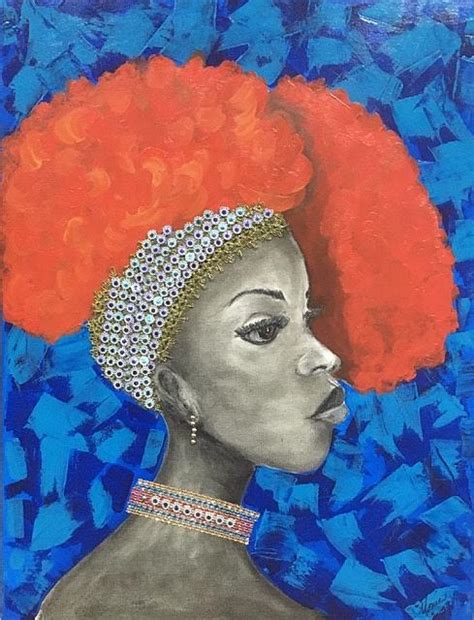 Princess With Orange Hair Mixed Media By Monica Kelsie Fine Art America