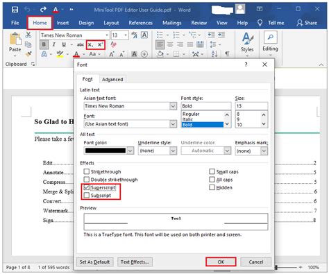 Create Text Subscript And Superscript In PDF A Full Guide