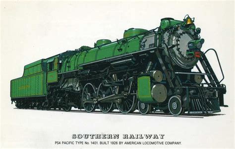 All Sizes Southern Railway Ps4 Pacific Type No 1401 Built 1926 By