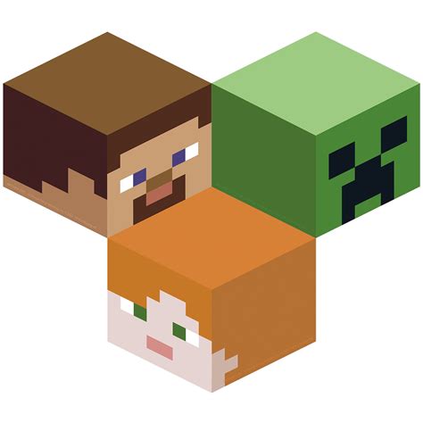 Diamond Block Minecraft Cutout