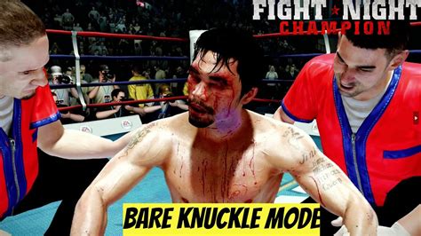 Fight Night Champion Bare Knuckle Mode Xbox X Gameplay Bloody Fight