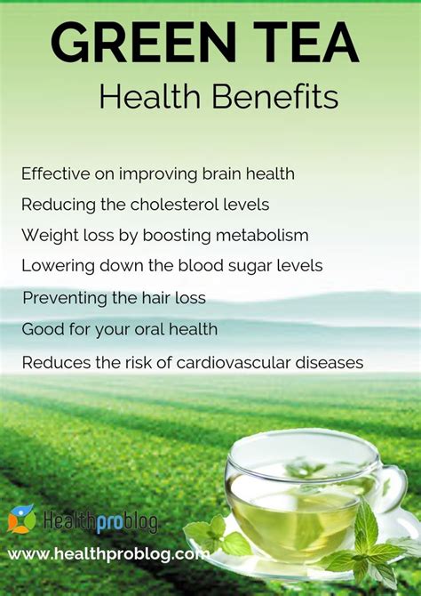 10 Proven Health Benefits Of Green Tea The Reasons Why You Should