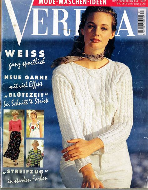 Журнал Verena, № 4/1996 купить в интернет-магазине Ярмарка Мастеров по ...