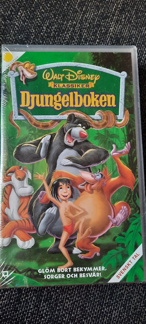 Se Produkter Som Liknar Walt Disney Djungelboken Vhs P Tradera