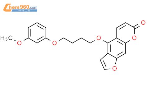 870653 55 7 7H Furo 3 2 G 1 Benzopyran 7 One 4 4 3 Methoxyphenoxy