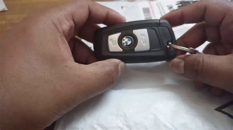 How To Change Bmw Key Battery Youtube